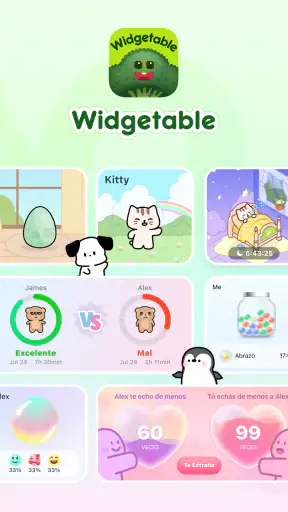 Widgetable: Besties & Parejas screenshot 1