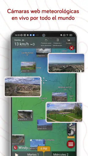 Windy.com: Previsión del clima screenshot 7