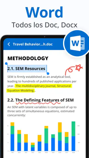 Word Documentos: Abrir Archivo screenshot 10