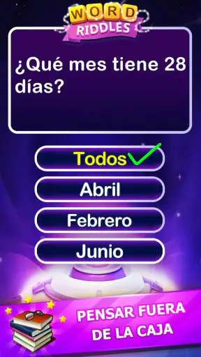 Word Riddles - Juegos de palab screenshot 7
