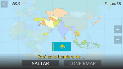 World Map Quiz screenshot 2