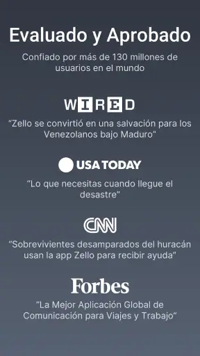 Zello Walkie Talkie screenshot 5