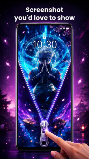 Zipper Lock Screen Customizer screenshot 8