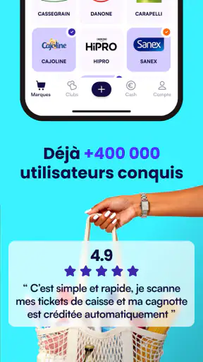 10% - Cashback & Économies screenshot 5