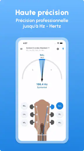Accordeur de Guitare LikeTones screenshot 7