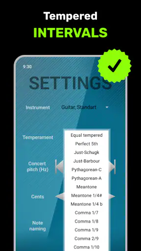 Accordeur de guitare parfait screenshot