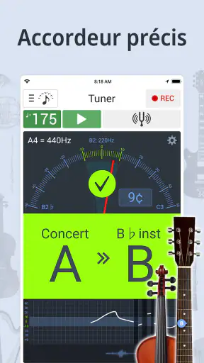 Accordeur et Métronome screenshot 11