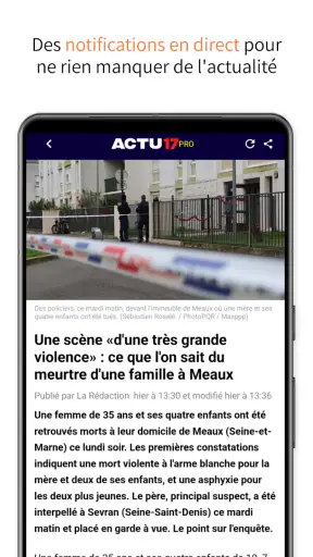 Actu17 | Actualités en direct screenshot