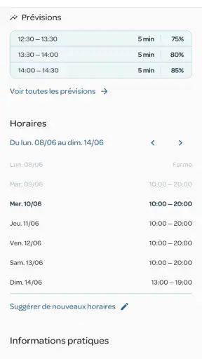 Affluences screenshot