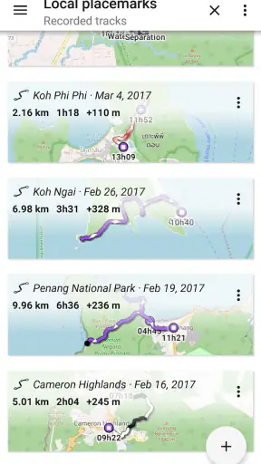 AlpineQuest Rando GPS screenshot
