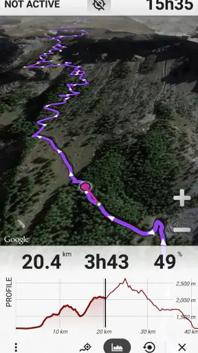 AlpineQuest Rando GPS screenshot