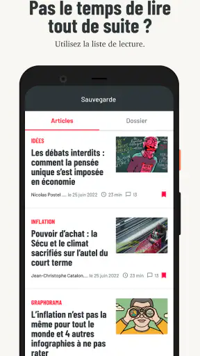 Alternatives Economiques screenshot