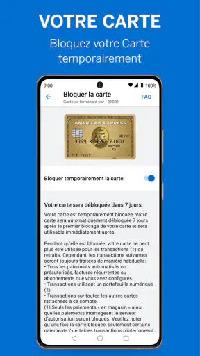 Amex France screenshot 7