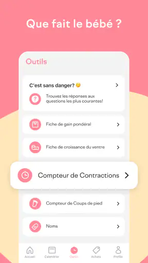 amma: Calendrier de grossesse screenshot 5