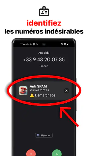 Anti SPAM bloqueur démarchage screenshot