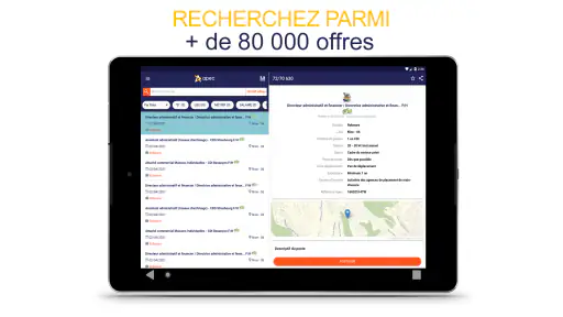 Apec : offres d’emploi cadres screenshot