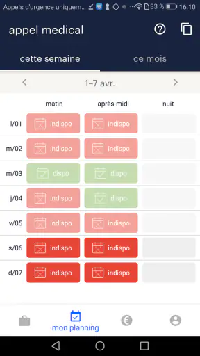 Appel Médical screenshot 3