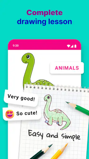 Apprendre à dessiner pas à pas screenshot