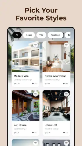 Archo – Design d’intérieur IA screenshot 2
