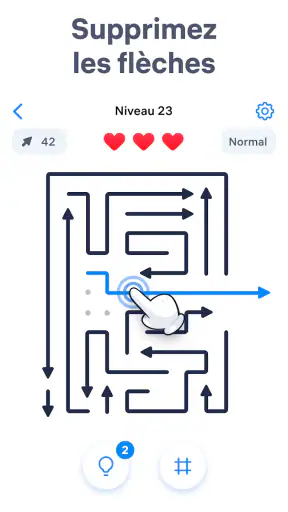 Arrow Puzzle: Jeu de réflexion screenshot 1
