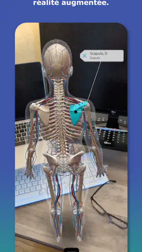 Atlas d'anatomie humaine 2026 screenshot