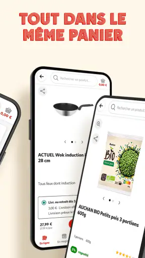 Auchan.fr - Courses & fidélité screenshot