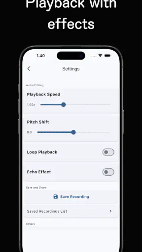 Audio Inversé screenshot