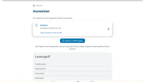 AusweisApp Bund screenshot 10