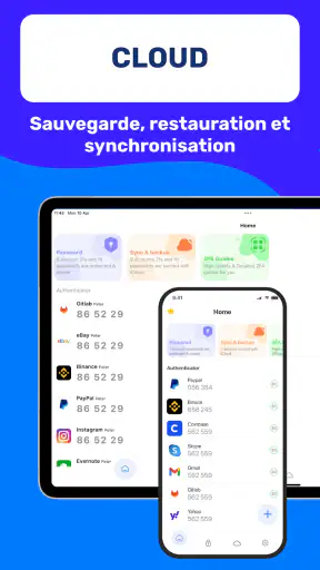 Authenticator screenshot