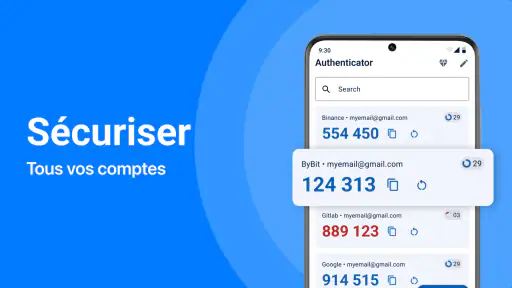 Authenticator screenshot
