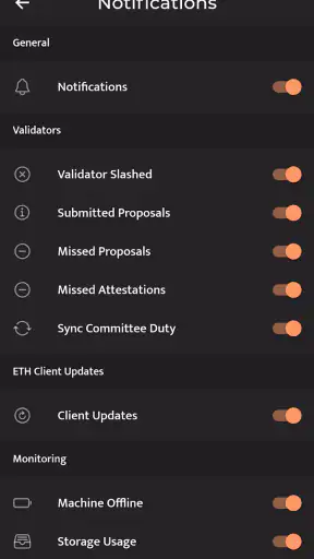Beaconchain Dashboard screenshot 5