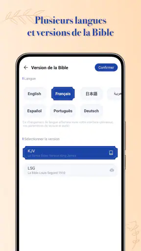 Bible Louis Segond: Audio, IA screenshot