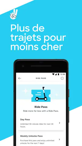 Bird — La mobilité électrique screenshot