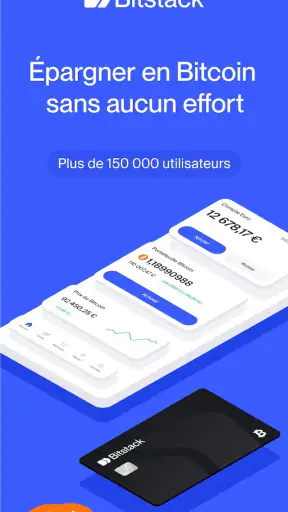 Bitstack : Épargner en Bitcoin screenshot 1