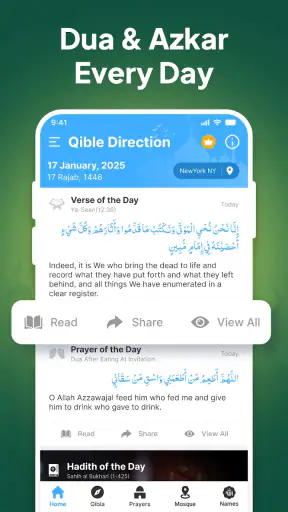 Boussole Qibla-Qibla Direction screenshot