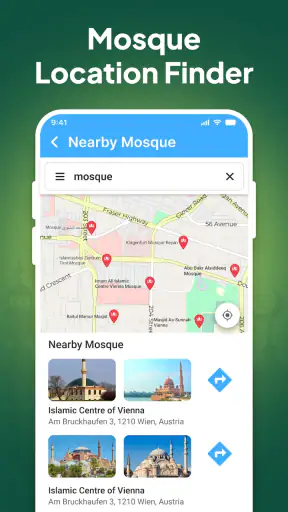 Boussole Qibla-Qibla Direction screenshot