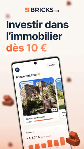 BRICKS : Immobilier & Épargne screenshot 1