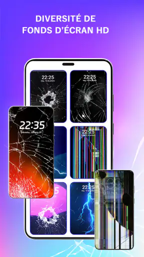 Broken Screen: Magic Wallpaper screenshot 9