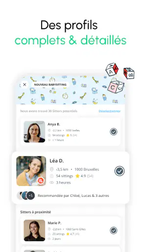 Bsit, l'app de babysitting screenshot