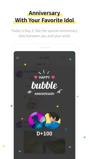 bubble for JYPnation screenshot