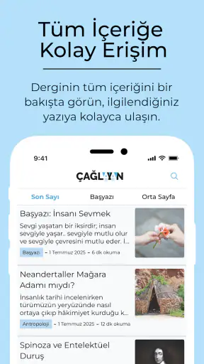 Çağlayan Dergisi screenshot