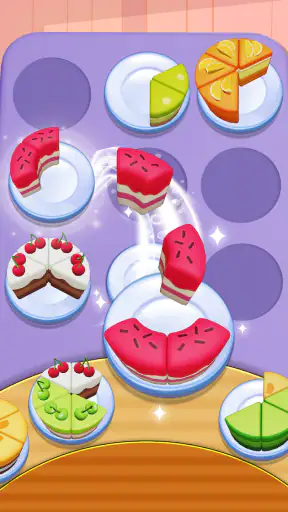 Cake Sort - Trier les gâteaux screenshot