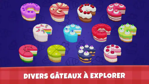 Cake Sort - Trier les gâteaux screenshot