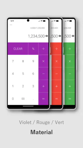 Calculatrice screenshot