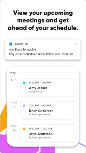 Calendly Mobile screenshot