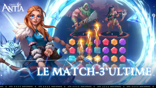 Call of Antia: Match 3 RPG screenshot