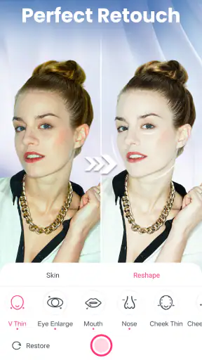 Caméra de beauté: caméra douce screenshot