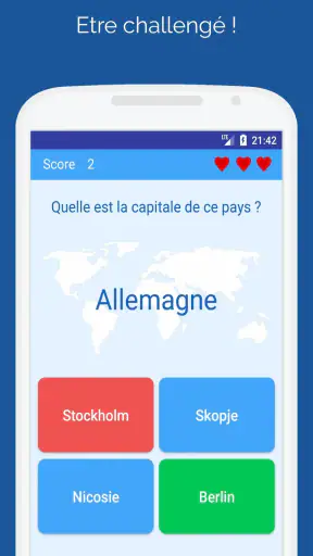 Capitales des pays: Quiz monde screenshot