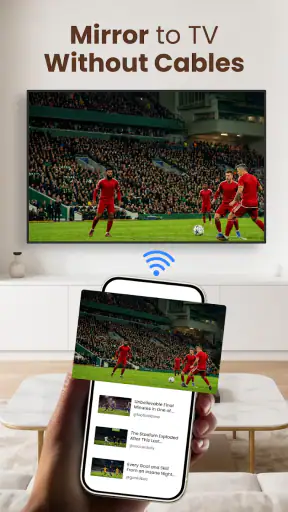 Cast to TV: Mirror & Remote screenshot 1