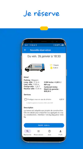 Castorama Location Véhicule screenshot